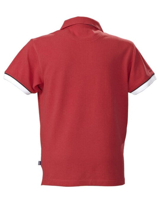 James Harvest HAR2135023 Anderson Pique Polo - Red