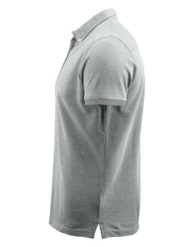 James Harvest HAR2135030 Larkford Pique Polo Shirt - Grey Melange