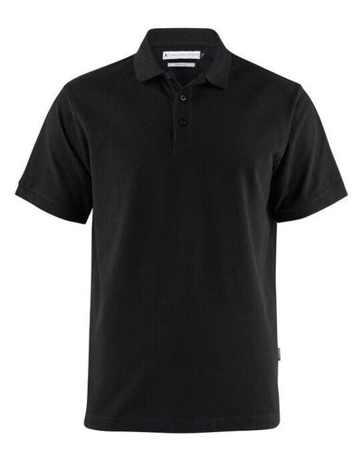 James Harvest HAR2135031 Neptune Regular Polo - Black