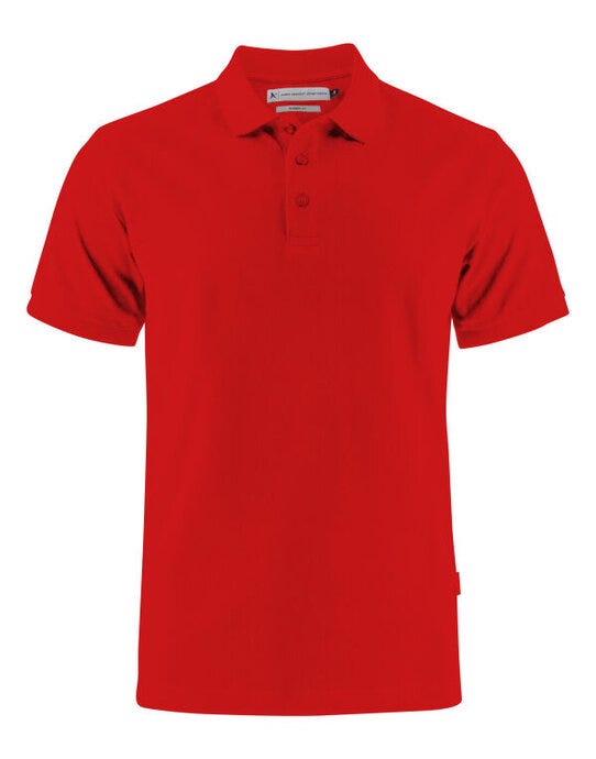 James Harvest HAR2135032 Neptune Modern Polo - Red