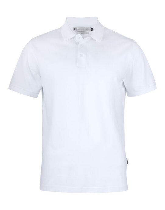 James Harvest HAR2135033 Sunset Regular Polo - White