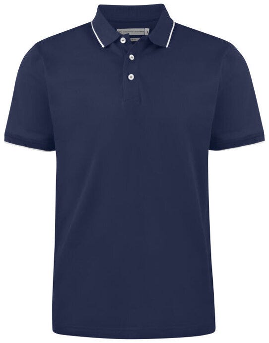 James Harvest HAR2135035 Greenville Regular Polo - Navy
