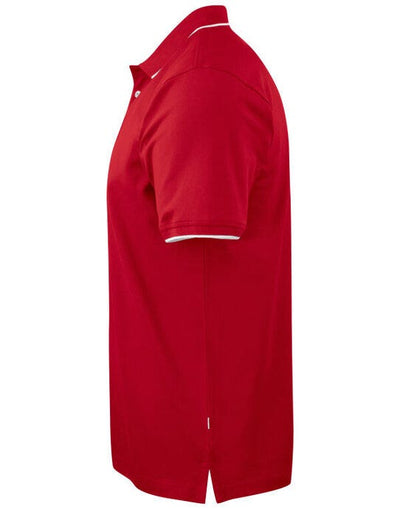 James Harvest HAR2135035 Greenville Regular Polo - Red