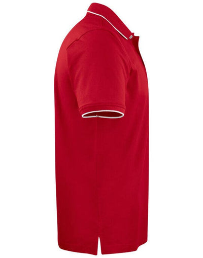 James Harvest HAR2135035 Greenville Regular Polo - Red