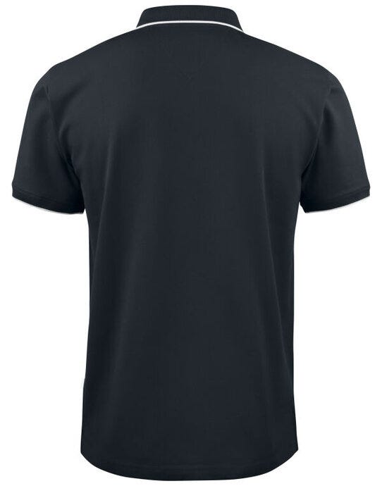 James Harvest HAR2135035 Greenville Regular Polo - Black