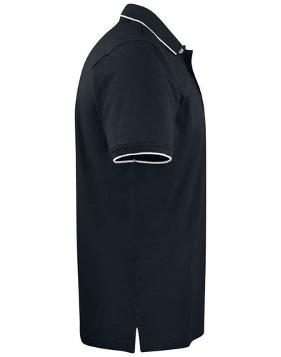 James Harvest HAR2135035 Greenville Regular Polo - Black
