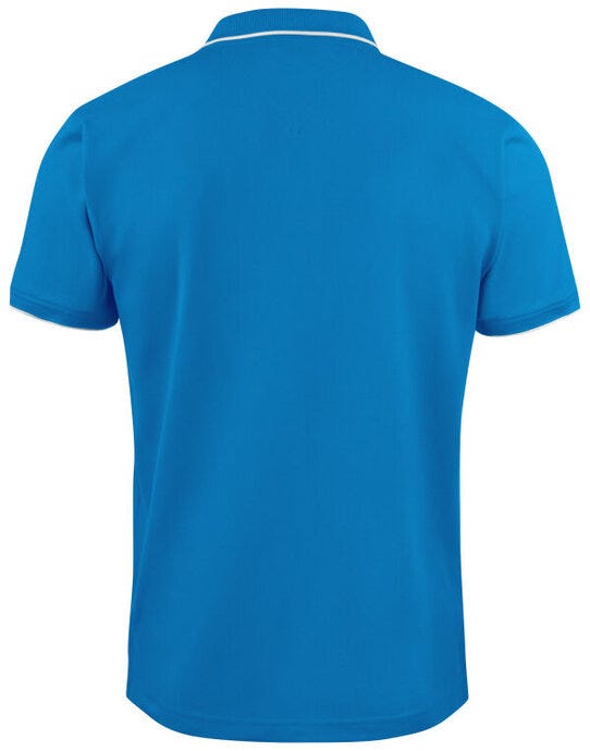 James Harvest HAR2135036 Greenville Modern Polo - Bright Blue
