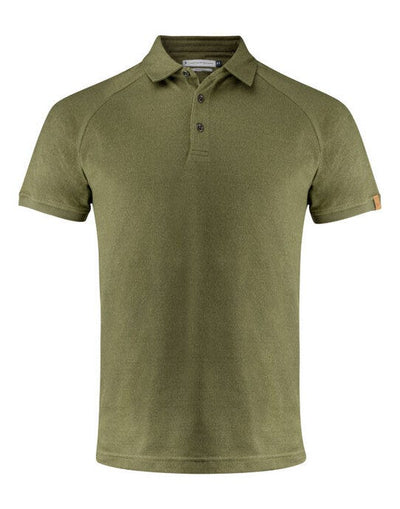 James Harvest HAR2135037 Brookings Regular Polo - Moss Green