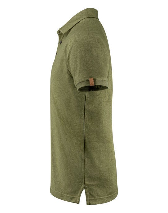 James Harvest HAR2135038 Brookings Modern Polo - Moss Green