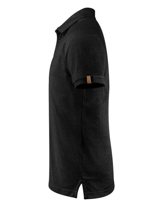James Harvest HAR2135038 Brookings Modern Polo - Black