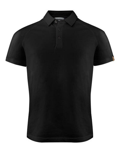 James Harvest HAR2135038 Brookings Modern Polo - Black