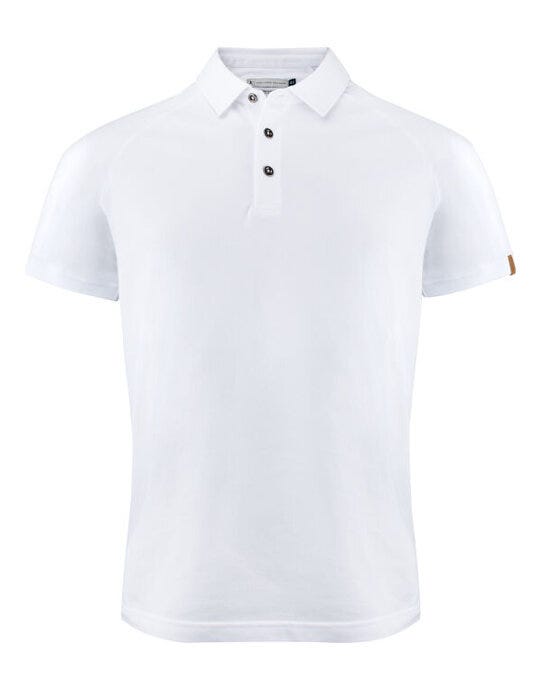 James Harvest HAR2135038 Brookings Modern Polo - White