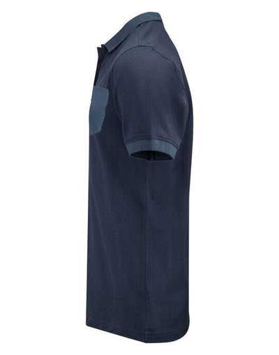 James Harvest HAR2135040 Pinedale Pique Polo - Navy