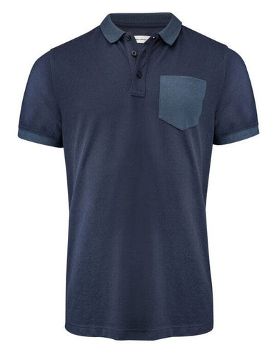 James Harvest HAR2135040 Pinedale Pique Polo - Navy