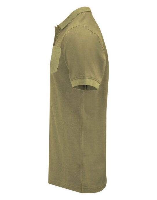 James Harvest HAR2135040 Pinedale Pique Polo - Moss Green