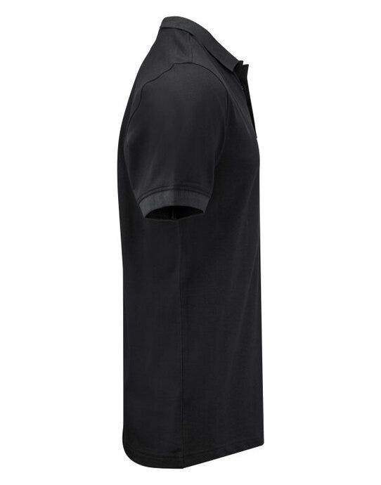 James Harvest HAR2135040 Pinedale Pique Polo - Black