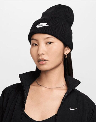 Nike HF0186 Peak Beanie - Black/White