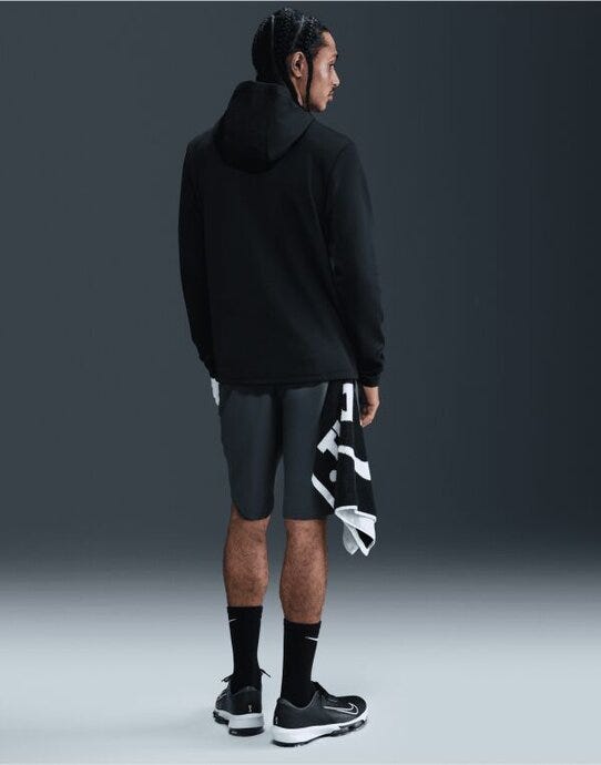 Nike HM5645 Dri-FIT Therma Flex Hoody - Black/Black/White