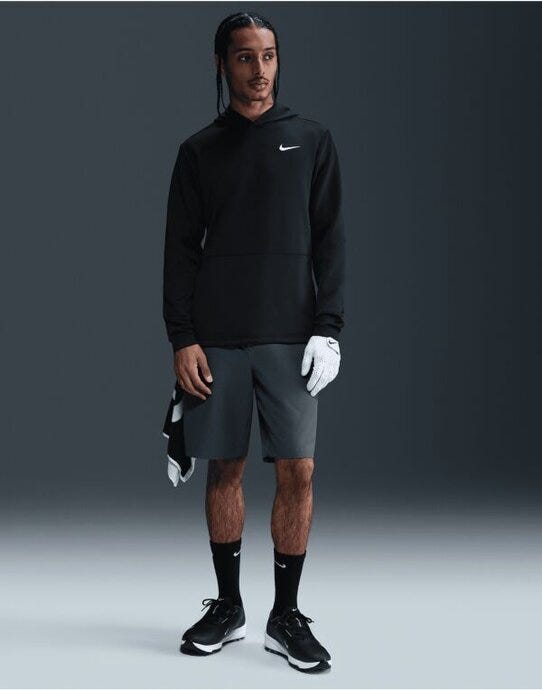 Nike HM5645 Dri-FIT Therma Flex Hoody - Black/Black/White