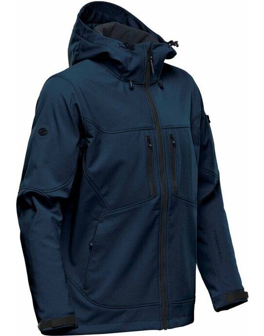 Stormtech HR-1 Mens Epsilon 2 Softshell - Navy/Graphite
