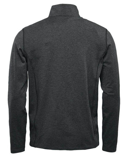 Stormtech HTZ-2 Mens Treeline 1/4 Zip Pullover - Black Heather