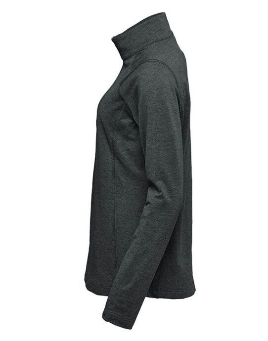 Stormtech HTZ-2W LadysTreeline 1/4 Zip Pullover - Black Heather