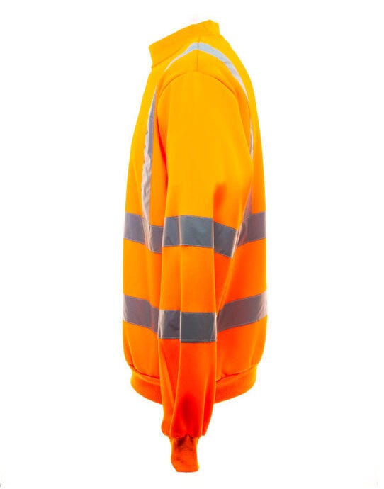 Yoko HVJ510 Hi-Vis Heavyweight Sweatshirt - Hi Vis Orange