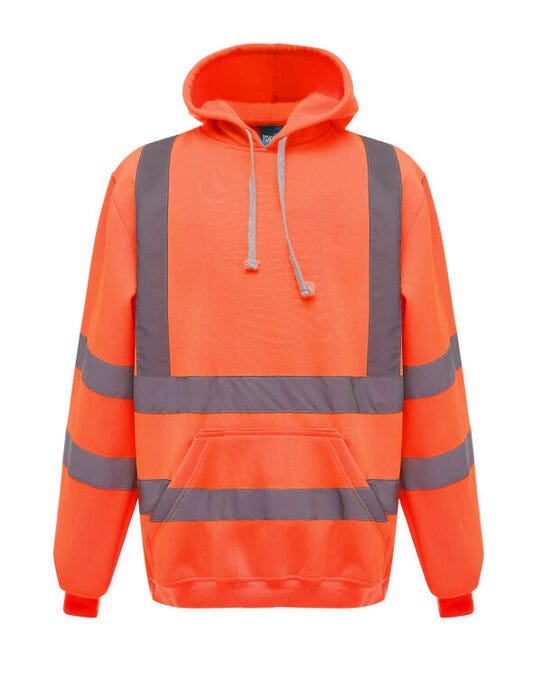 Yoko HVK05 Hi-VIs Hoodie - Hi Vis Orange