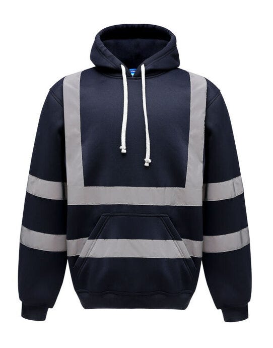 Yoko HVK05 Hi-VIs Hoodie - Navy