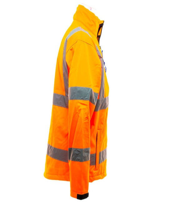Yoko HVK09 Hi-Vis Softshell Jacket - Hi Vis Orange