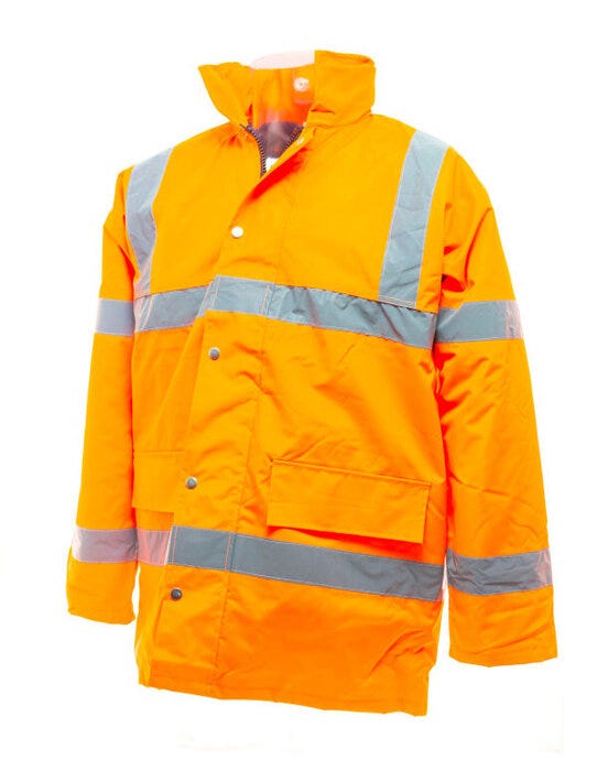 Yoko HVP300 Hi-Vis Road Safety Jacket - Hi Vis Orange