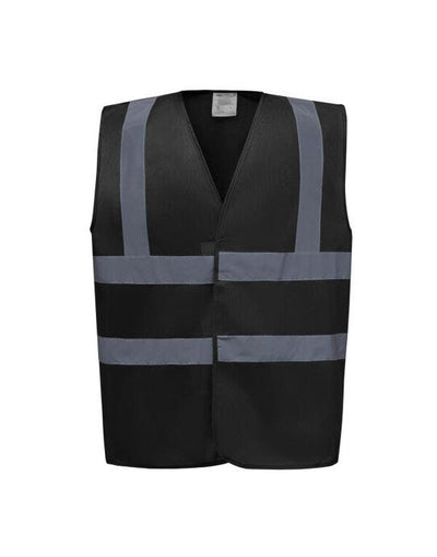 Yoko HVW100EV Enhanced Vis Waistcoat - Black