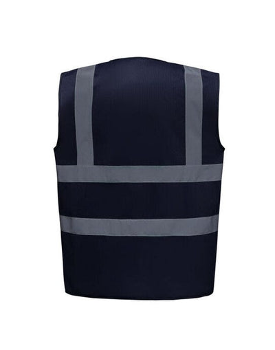 Yoko HVW100EV Enhanced Vis Waistcoat - Navy