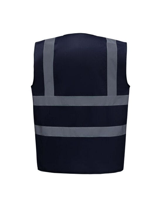Yoko HVW100EV Enhanced Vis Waistcoat - Navy