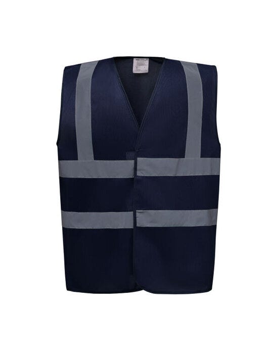 Yoko HVW100EV Enhanced Vis Waistcoat - Navy
