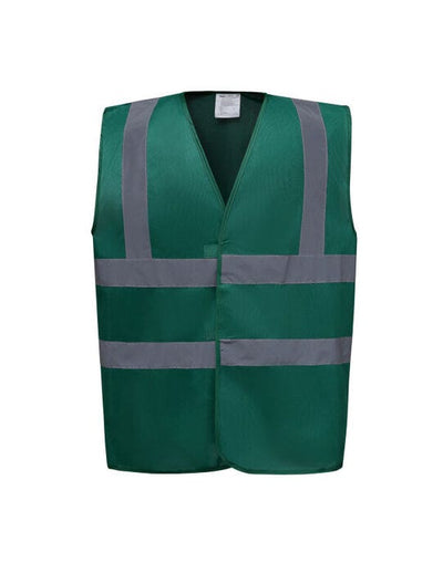 Yoko HVW100EV Enhanced Vis Waistcoat - Paramedic Green