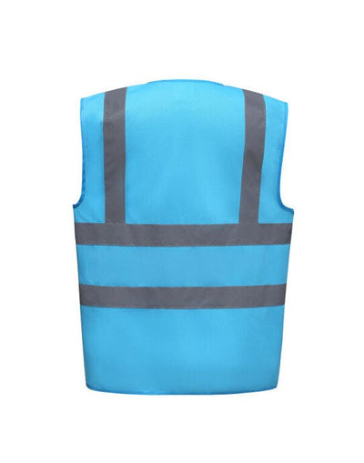 Yoko HVW100EV Enhanced Vis Waistcoat - Sapphire