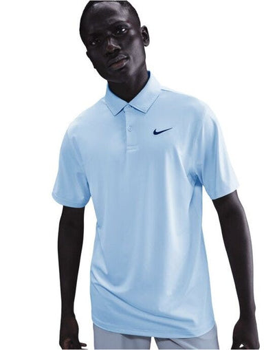 Nike IB0273 Dri-Fit Good Polo Solid SS - Hydrogen Blue/Black
