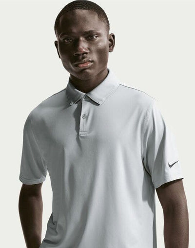 Nike IQ6689 Good Polo Solid SS (OLC) - Wolf Grey/White