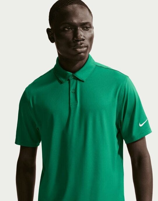 Nike IQ6689 Good Polo Solid SS (OLC) - Malachite/White