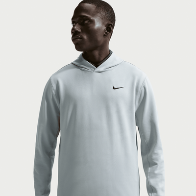 Nike IU2627 Velocity Hoodie - Wolf Grey/White