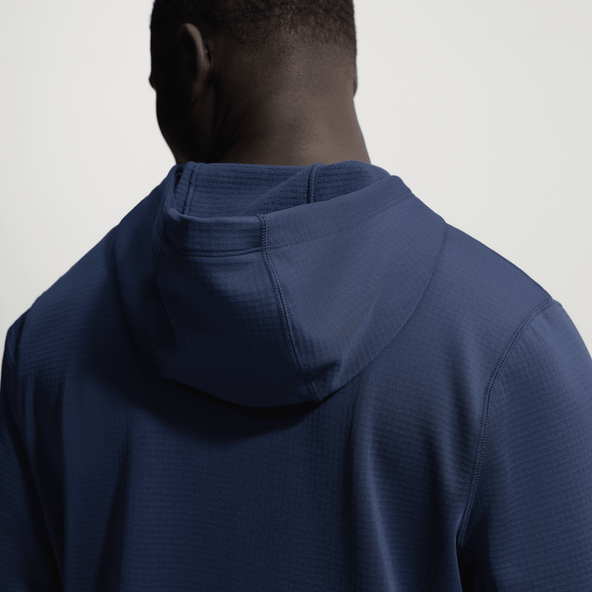 Nike IU2627 Velocity Hoodie - College Navy/White