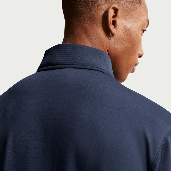 Nike IU2629 Velocity Therma-Fit 1/2 Zip Top - College Navy/White