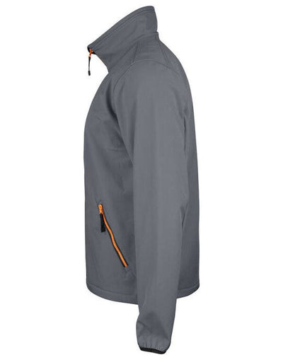Jobman JM1201 Softshell Jacket - Dark Grey/Dark Grey