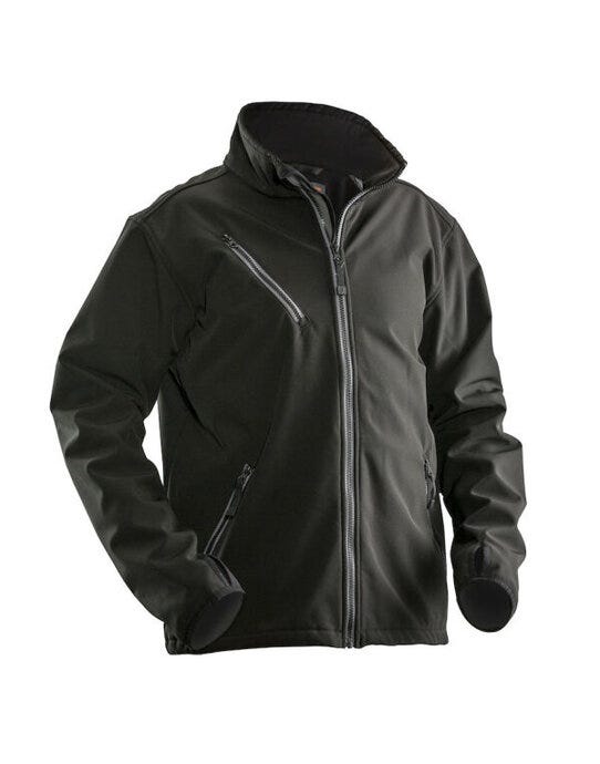 Jobman JM1201 Softshell Jacket - Black