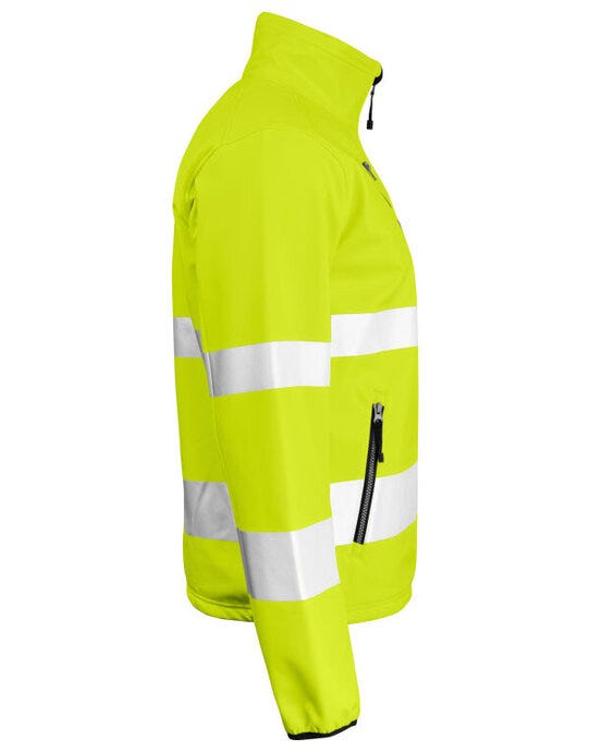Jobman JM1202 Softshell Jacket Hi-Vis - Yellow