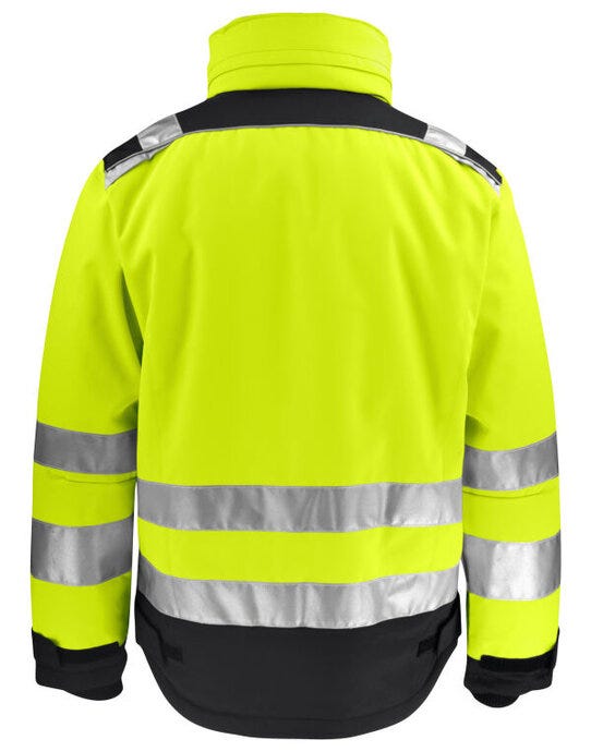 Jobman JM1347 Winter Jacket Star Hi-Vis - Yellow/Black