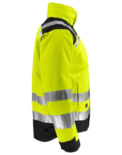 Jobman JM1347 Winter Jacket Star Hi-Vis - Yellow/Black