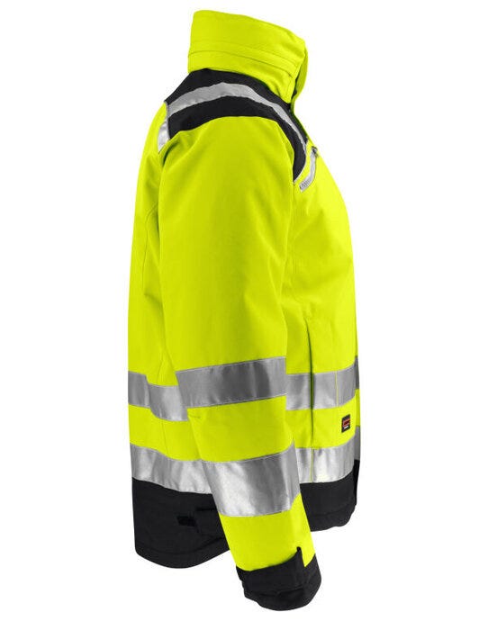 Jobman JM1347 Winter Jacket Star Hi-Vis - Yellow/Black