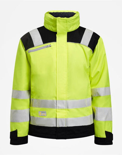 Jobman JM1347 Winter Jacket Star Hi-Vis - Yellow/Black